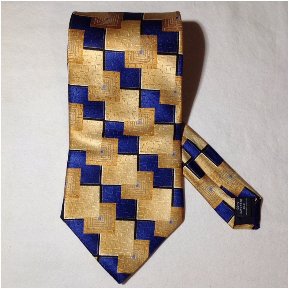 Men's Vintage Essante 100% Silk Tie